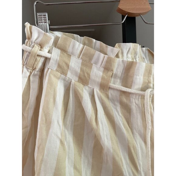 NWT Full Circle Trends Women's Striped Cotton Shorts - Picture 5 of 7